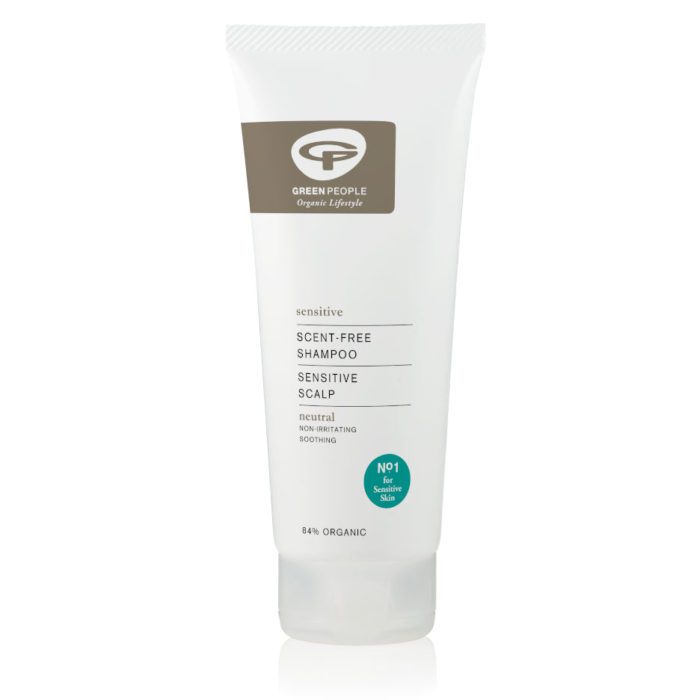 Green people scent free shampoo