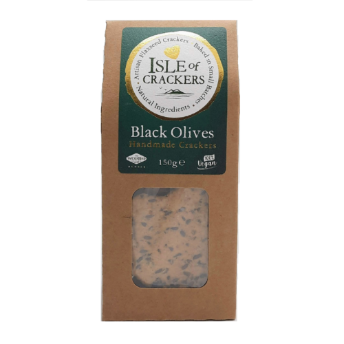 isle of crackers black olives