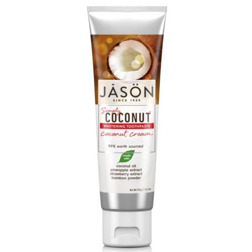 jason coconut cream whitening toothpaste