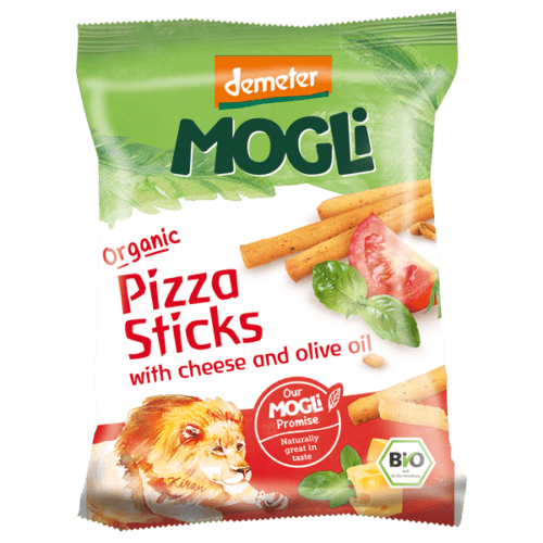mogli organic baby snacks pizza sticks