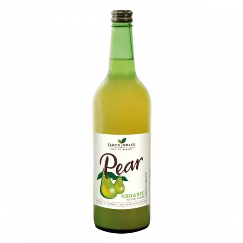 james white organic pear juice