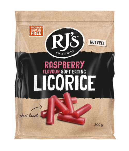 rj's soft eating raspberry licorice