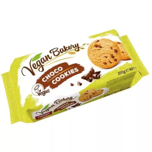 vegan bakery choco cookies