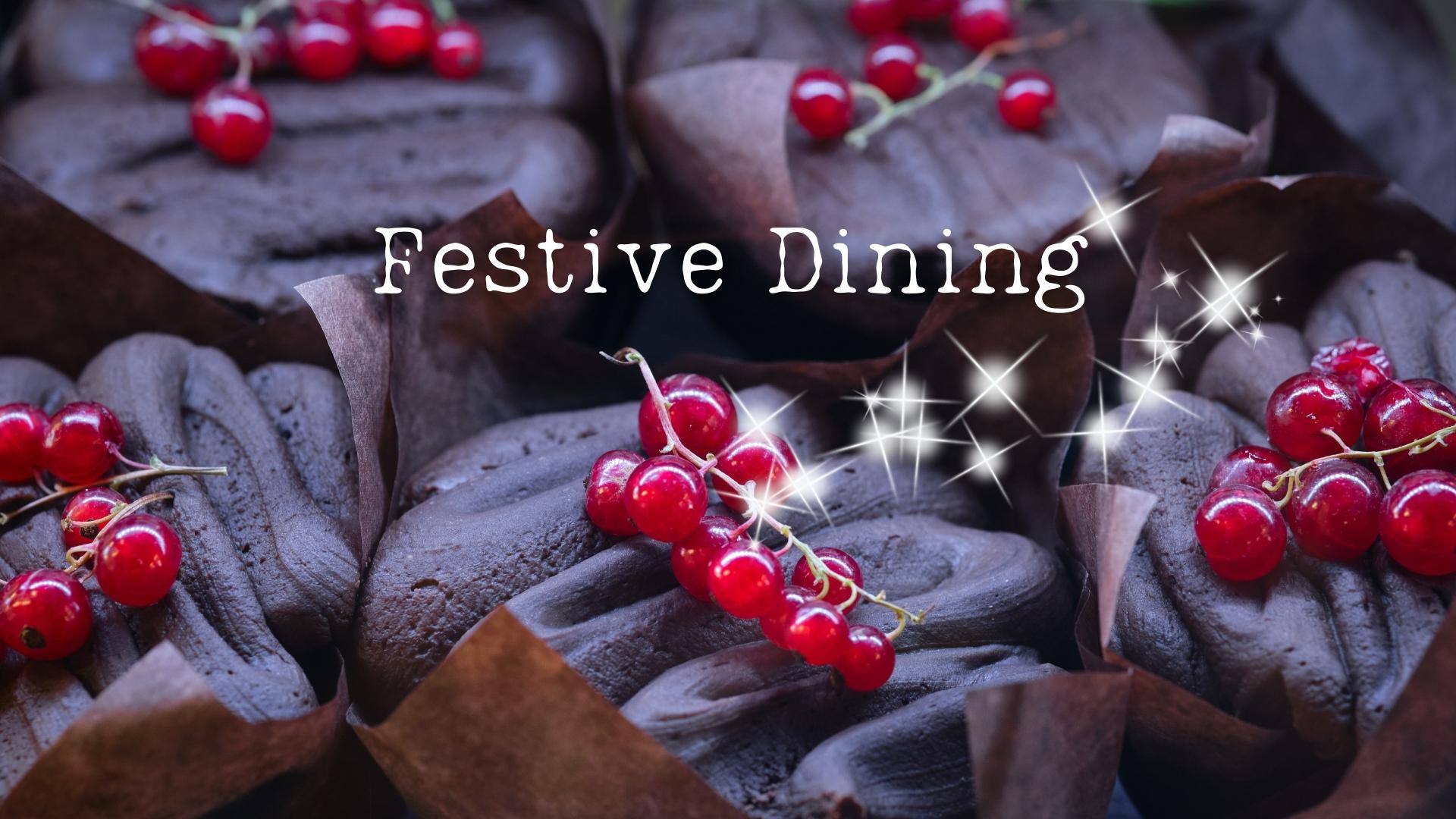 Christmas Menu (A4 Document) (1920 × 1080 px) Vegetarian & Vegan Festive Dining